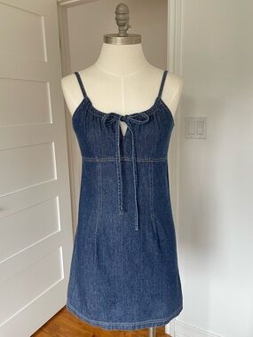 Denim dress